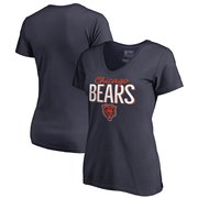 Add Chicago Bears NFL Pro Line by Fanatics Branded Women's Nostalgia T-Shirt - Navy To Your NFL Collection