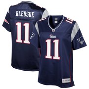 Add Drew Bledsoe New England Patriots NFL Pro Line Women's Retired Player Jersey – Navy To Your NFL Collection