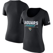 Add Jacksonville Jaguars Nike Women's Team Scoop T-Shirt - Black To Your NFL Collection