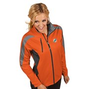 Add Miami Dolphins Women's Antigua Discover Full-Zip Jacket - Orange To Your NFL Collection