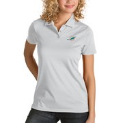 Add Miami Dolphins Antigua Women's Quest Polo - White To Your NFL Collection