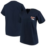 Add Denver Broncos Concepts Sport Women's Scrub Top – Navy To Your NFL Collection