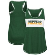 Add Green Bay Packers Majestic Women's Game Time Glitz Tank Top - Green To Your NFL Collection