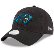 Add Carolina Panthers New Era Women's Secondary Core Classic 9TWENTY Adjustable Hat – Black To Your NFL Collection