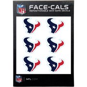 Add Houston Texans 6-Pack Mini-Cals Face Decals To Your NFL Collection