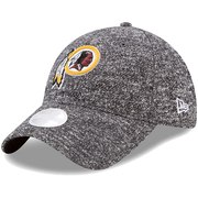 Add Washington Redskins New Era Women's Total Terry 9TWENTY Adjustable Hat - Heathered Gray To Your NFL Collection