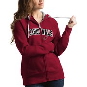 Add Arizona Cardinals Antigua Women's Victory Full-Zip Hoodie - Cardinal To Your NFL Collection