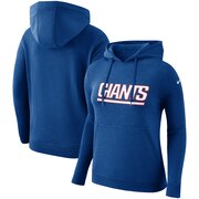 Add New York Giants Nike Women's Club Tri-Blend Pullover Hoodie - Royal To Your NFL Collection