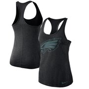 Add Philadelphia Eagles Nike Women's Performance Tank Top – Heathered Black To Your NFL Collection