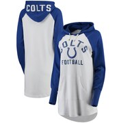 Add Indianapolis Colts G-III 4Her by Carl Banks Women's All Division Raglan Sleeve Pullover Hoodie - White/Royal To Your NFL Collection