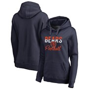 Add Chicago Bears NFL Pro Line by Fanatics Branded Women's Free Line Pullover Hoodie - Navy To Your NFL Collection