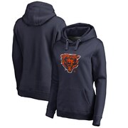 Add Chicago Bears NFL Pro Line by Fanatics Branded Women's Splatter Logo Pullover Hoodie - Navy To Your NFL Collection