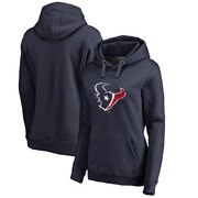 Add Houston Texans NFL Pro Line by Fanatics Branded Women's Splatter Logo Pullover Hoodie - Navy To Your NFL Collection