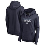 Add Dallas Cowboys NFL Pro Line by Fanatics Branded Women's Free Line Pullover Hoodie - Navy To Your NFL Collection