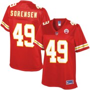 Add NFL Pro Line Womens Kansas City Chiefs Daniel Sorensen Team Color Jersey To Your NFL Collection