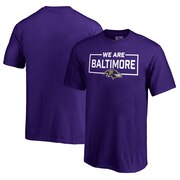 Add Baltimore Ravens NFL Pro Line by Fanatics Branded Youth We Are Icon T-Shirt – Purple To Your NFL Collection