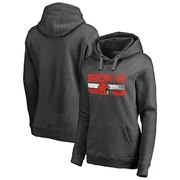 Add Cleveland Browns NFL Pro Line by Fanatics Branded Women's First String Pullover Hoodie - Charcoal To Your NFL Collection