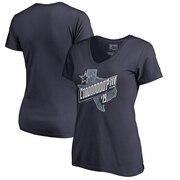 Add Amari Cooper Dallas Cowboys NFL Pro Line by Fanatics Branded Women's State V-Neck T-Shirt - Navy To Your NFL Collection