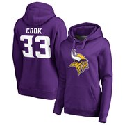 Add Dalvin Cook Minnesota Vikings NFL Pro Line by Fanatics Branded Women's Player Icon Name and Number Pullover Hoodie - Purple To Your NFL Collection