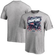 Add New England Patriots NFL Pro Line by Fanatics Branded Girls Youth Super Bowl LIII Champions Trophy Collection Locker Room T-Shirt – Heather Gray To Your NFL Collection