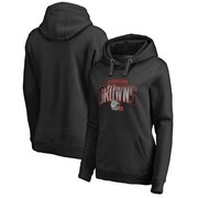 Add Cleveland Browns NFL Pro Line by Fanatics Branded Women's Plus Size Arch Smoke Pullover Hoodie To Your NFL Collection