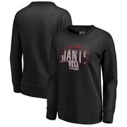 Add New York Giants NFL Pro Line by Fanatics Branded Women's Arch Smoke Crew Neck Fleece Sweatshirt - Black To Your NFL Collection