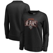 Add Chicago Bears NFL Pro Line by Fanatics Branded Women's Arch Smoke Crew Neck Fleece Sweatshirt - Black To Your NFL Collection