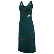 Philadelphia Eagles G-III 4Her by Carl Banks Women's Opening Day Maxi Dress – Midnight Green/Black