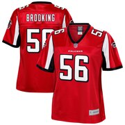 Add Keith Brooking Atlanta Falcons NFL Pro Line Women's Retired Player Jersey – Red To Your NFL Collection