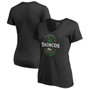 Add Denver Broncos NFL Pro Line by Fanatics Branded Women's Forever Lucky V-Neck T-Shirt - Black To Your NFL Collection