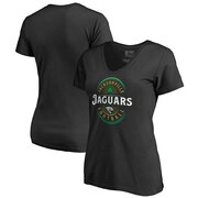 Add Jacksonville Jaguars NFL Pro Line by Fanatics Branded Women's Forever Lucky V-Neck T-Shirt - Black To Your NFL Collection