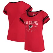 Add Atlanta Falcons NFL Pro Line by Fanatics Branded Girls Youth Live For It 2-Stripe T-Shirt – Red To Your NFL Collection