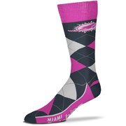 Add Miami Dolphins For Bare Feet Line Up Argyle Melange Socks To Your NFL Collection