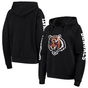 Add Cincinnati Bengals New Era Women's Touchdown Fleece Pullover Hoodie – Black To Your NFL Collection