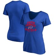 Add Buffalo Bills NFL Pro Line Women's Faith Family T-Shirt - Royal To Your NFL Collection