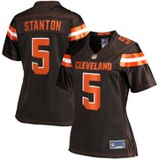 Add Drew Stanton Cleveland Browns NFL Pro Line Women's Primary Player Jersey – Brown To Your NFL Collection