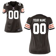 Add Cleveland Browns Historic Logo Nike Women's Custom Game Jersey - Brown To Your NFL Collection