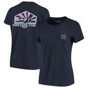 Add Dallas Cowboys Vineyard Vines Women's Sunset Sail T-Shirt - Navy To Your NFL Collection