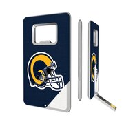 Add Los Angeles Rams Diagonal Stripe Credit Card USB Drive & Bottle Opener To Your NFL Collection