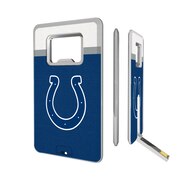 Add Indianapolis Colts Striped Credit Card USB Drive & Bottle Opener To Your NFL Collection