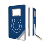 Add Indianapolis Colts Diagonal Stripe Credit Card USB Drive & Bottle Opener To Your NFL Collection