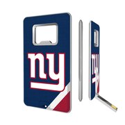 Add New York Giants Diagonal Stripe Credit Card USB Drive & Bottle Opener To Your NFL Collection