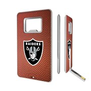 Add Oakland Raiders Football Credit Card USB Drive & Bottle Opener To Your NFL Collection