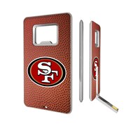 Add San Francisco 49ers Football Credit Card USB Drive & Bottle Opener To Your NFL Collection