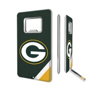 Add Green Bay Packers Diagonal Stripe Credit Card USB Drive & Bottle Opener To Your NFL Collection