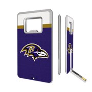 Add Baltimore Ravens Striped Credit Card USB Drive & Bottle Opener To Your NFL Collection