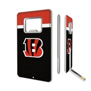 Add Cincinnati Bengals Striped Credit Card USB Drive & Bottle Opener To Your NFL Collection