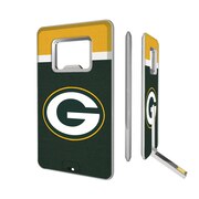 Add Green Bay Packers Striped Credit Card USB Drive & Bottle Opener To Your NFL Collection