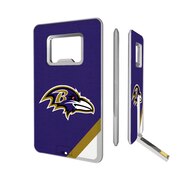 Add Baltimore Ravens Diagonal Stripe Credit Card USB Drive & Bottle Opener To Your NFL Collection