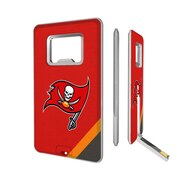 Add Tampa Bay Buccaneers Diagonal Stripe Credit Card USB Drive & Bottle Opener To Your NFL Collection